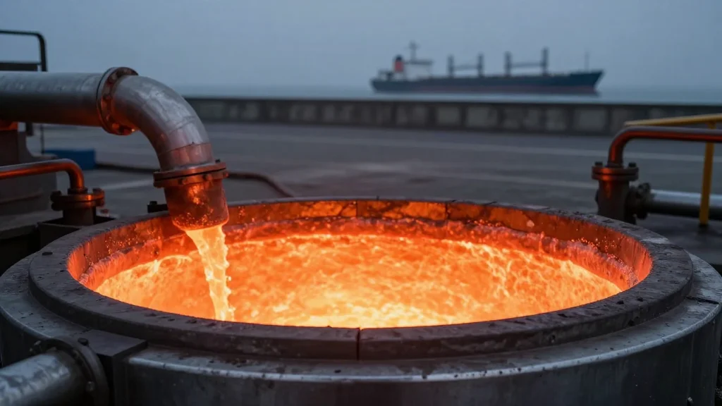 Global Copper Smelting Nosedives in April