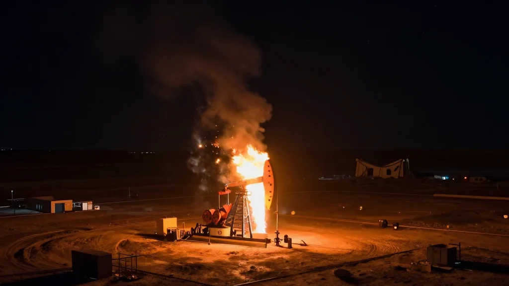 Satellites Spot Surge in Flaring After Iran Attack