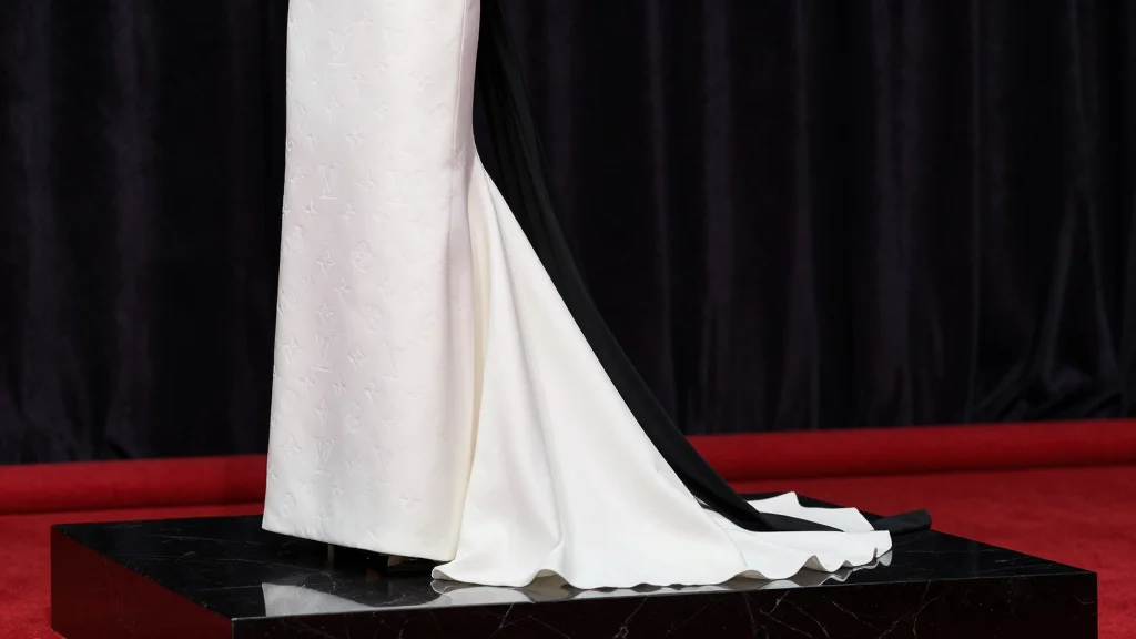 Zendaya Unveils Custom Louis Vuitton Gown at 'The Drama' Paris Premiere