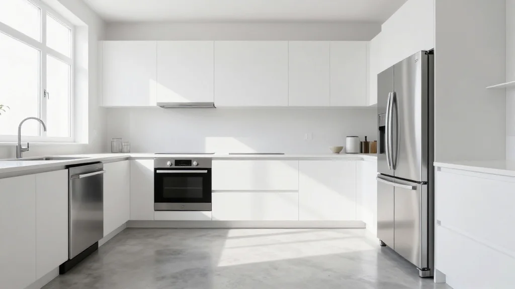 Modern Homes Default to White, Gray, Stainless