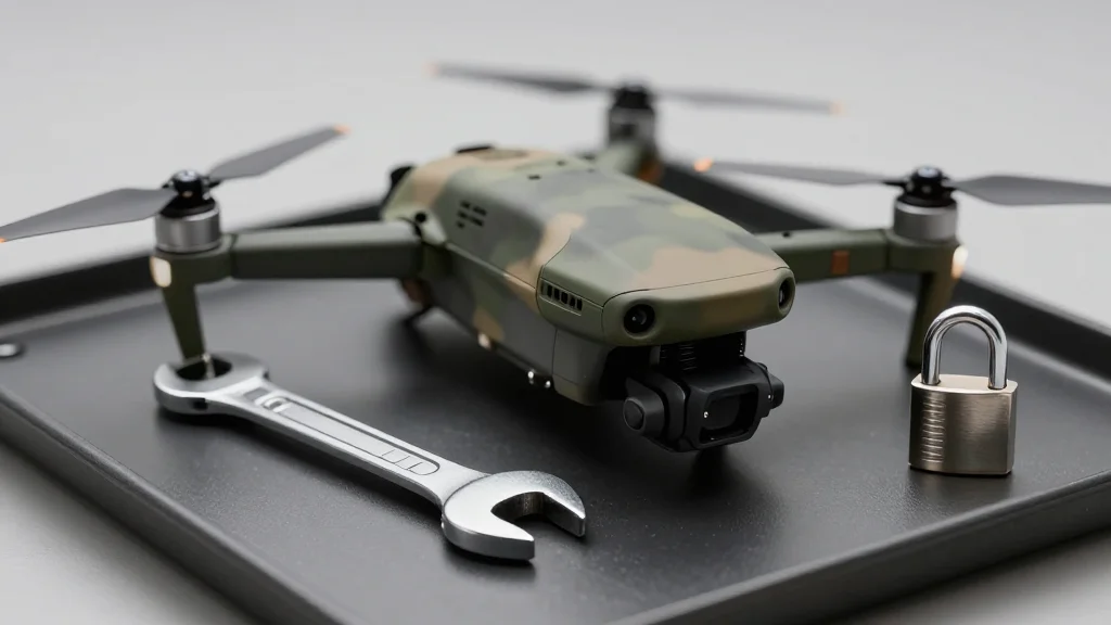 Locked Drone Frequencies Risk Jamming, Undermine Effectiveness