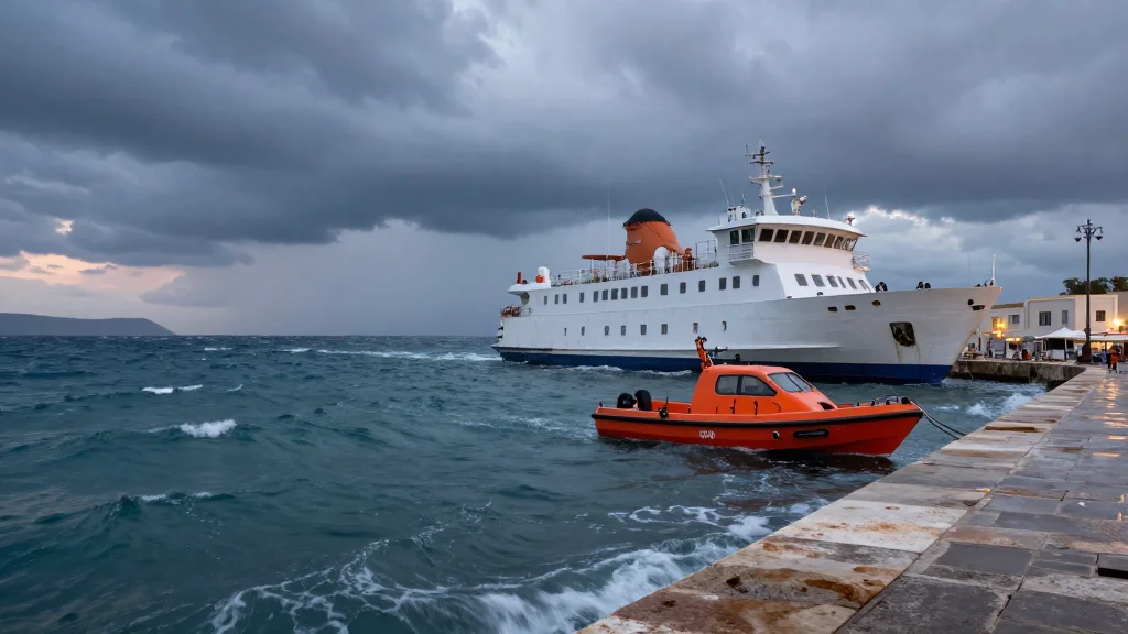 Storm Erminio Kills One, Floods Homes and Halts Greek Ferries