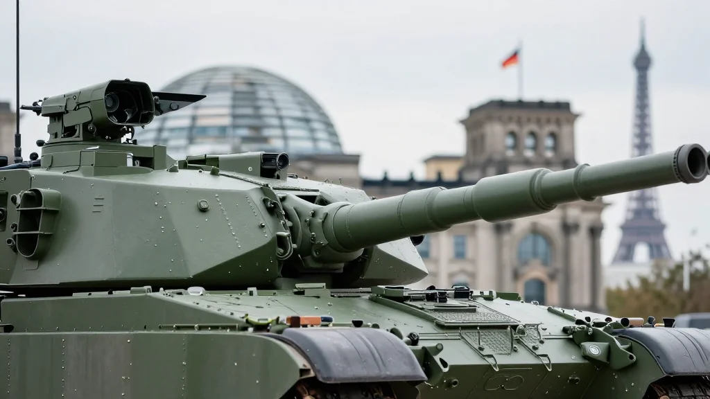 Berlin Set to Buy 40% Stake in Franco-German Tank Maker KNDS