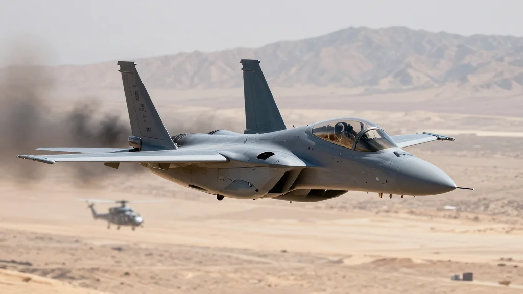 US Fighter Jet Downed over Iran; Rescue Underway