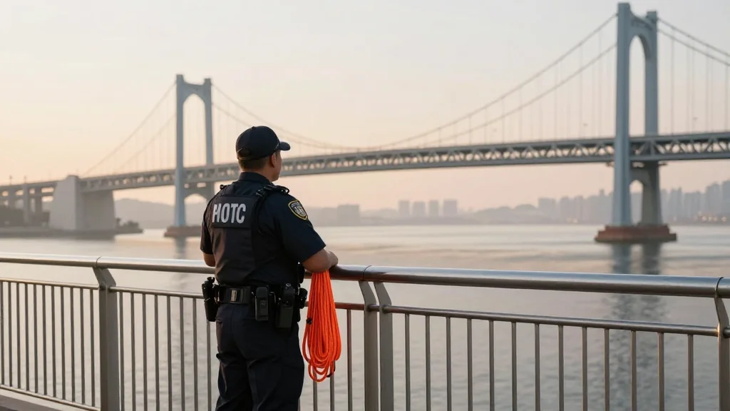 MTA Police Officers Rescue Woman From Whitestone Bridge Ledge