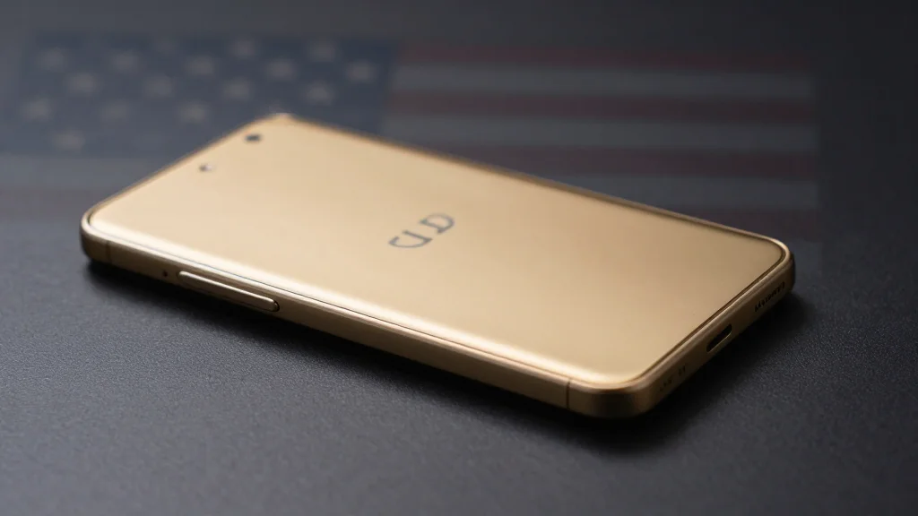 Trump Phone Is Just a Gold‑painted HTC U24 Pro