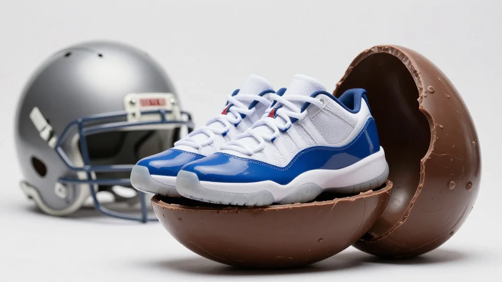 Michigan Football Just Got The Jordan 11  Low “University Blue” For Easter