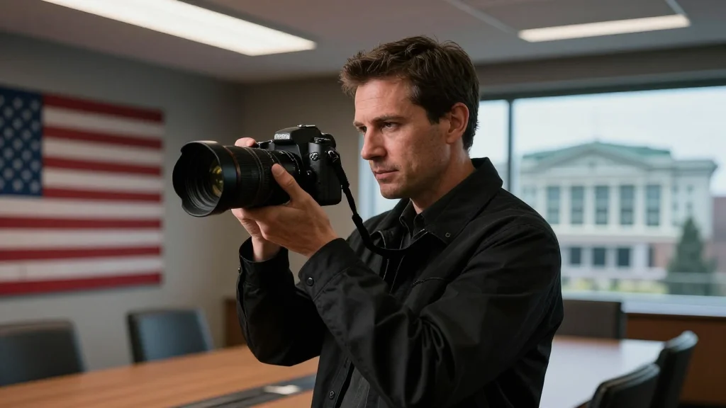 Pentagon Briefing Opens to Photographers for First Time.