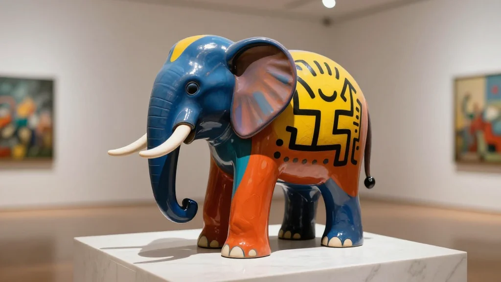 Keith Haring in 3D Exhibition Opens at Crystal Bridges, Showcasing Rare Sculptural Works