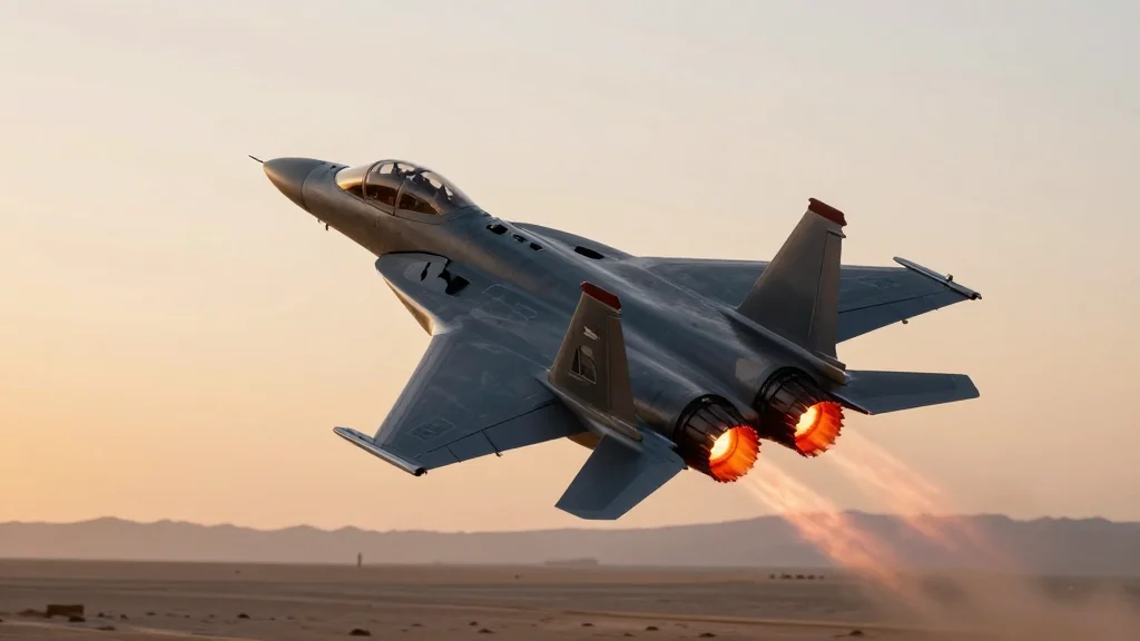 F-15 Crashes in Flat Spin, Missing Tail, On Fire