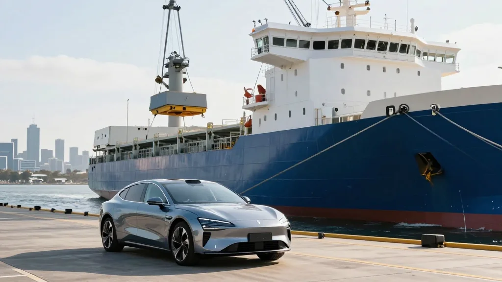 BYD Ship with More than 4,900 Cars – Mostly EVs – Docks in Melbourne