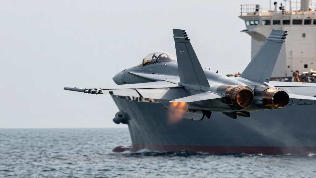 Super Hornet Shoots Down Iranian Ship’s Rudder, Hal