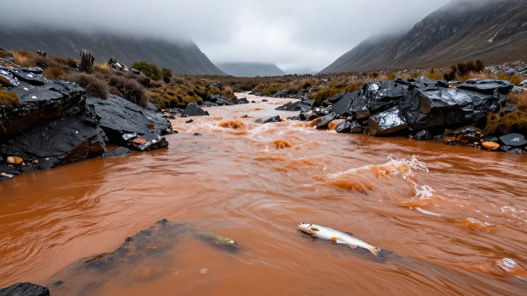 Tasmania’s King River Declared Biologically Dead by Legacy Copper Mining