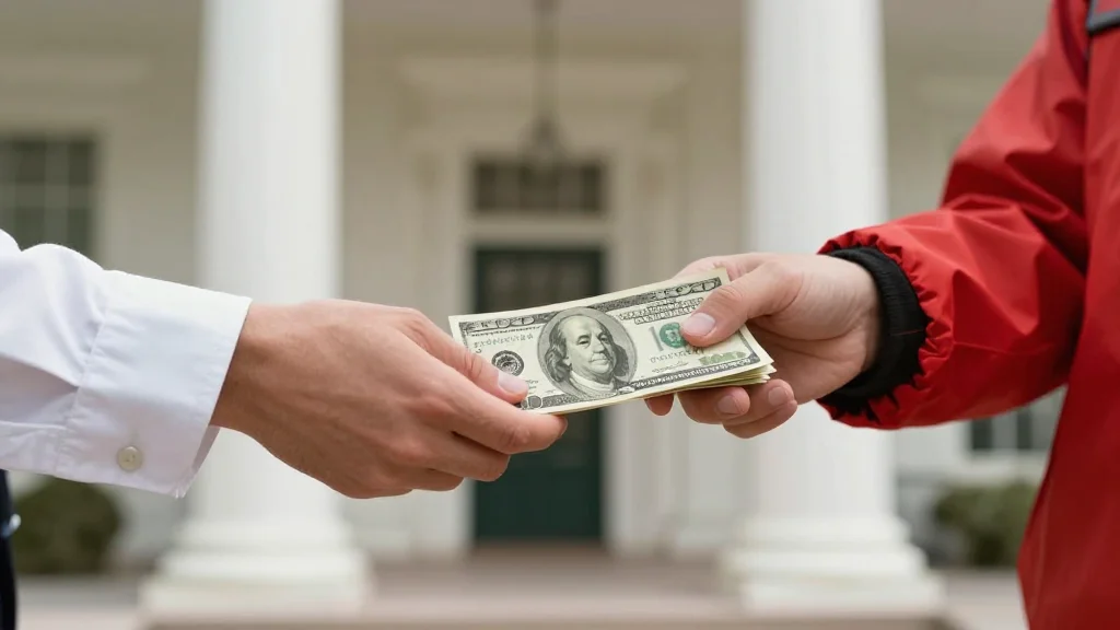 Trump Tips DoorDash Driver $100 After Oval Office McDonald's Delivery, Touts No‑tax‑on‑tips Policy