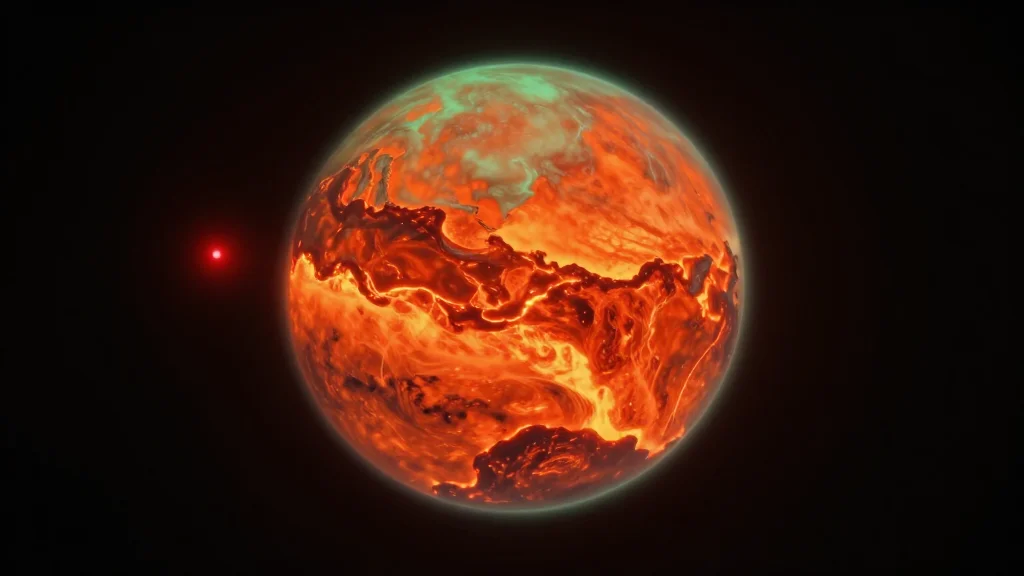 Astronomers Spot Molten Lava Exoplanet L98‑59d, 1.6× Earth, 35 Light‑Years Away