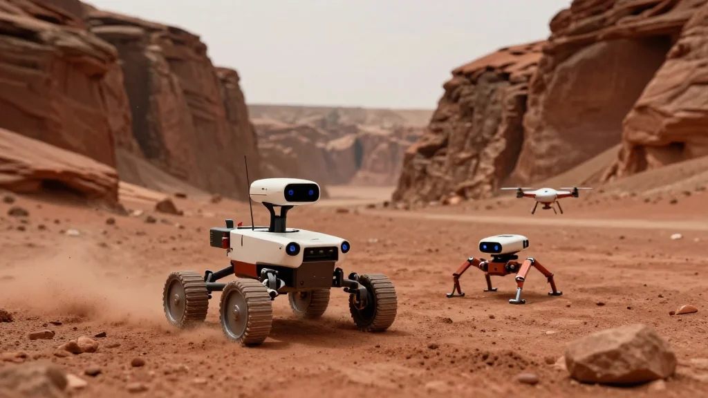 Take a Look at a Bio-Inspired Mars Robot