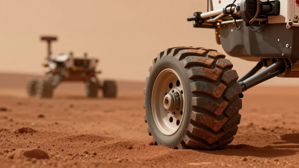 Innovative Mars Rovers 'Swim' Through the Sand