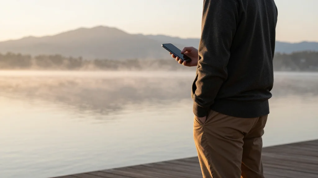 Ask “What’s over There?” To Curb Phone Habit