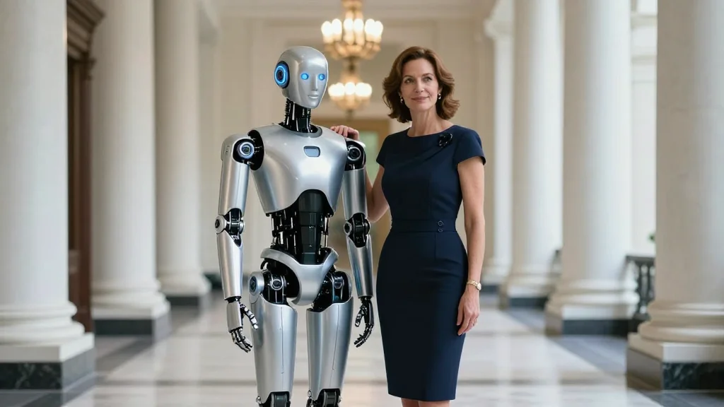 Melania Trump Debuts Figure 03 Humanoid Robot at White House Summit