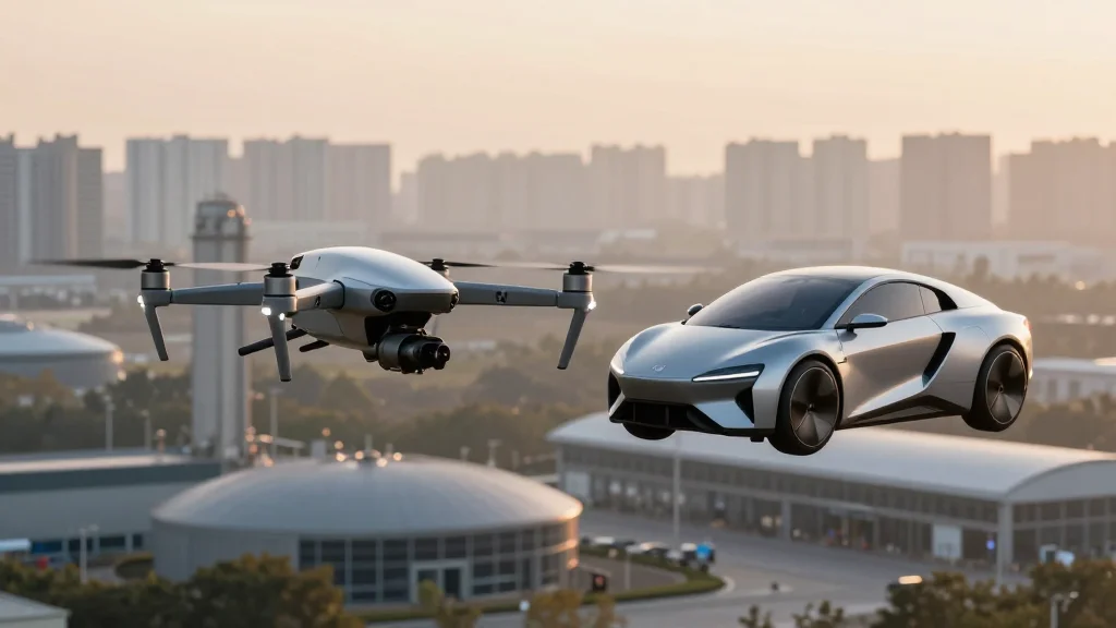 Kunshan Pivots to Drones and Flying Cars as Foxconn Era Wanes