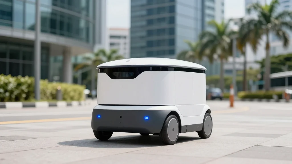 Grab Pilots Autonomous Delivery Robots in Singapore’s Punggol Digital District