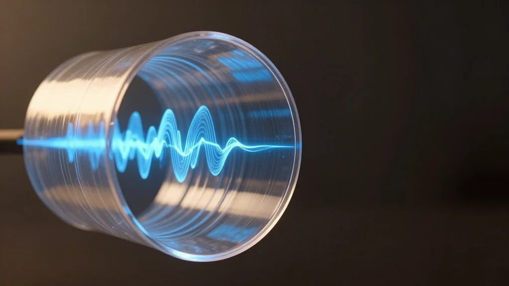 A Transparent Waveguide for Sound