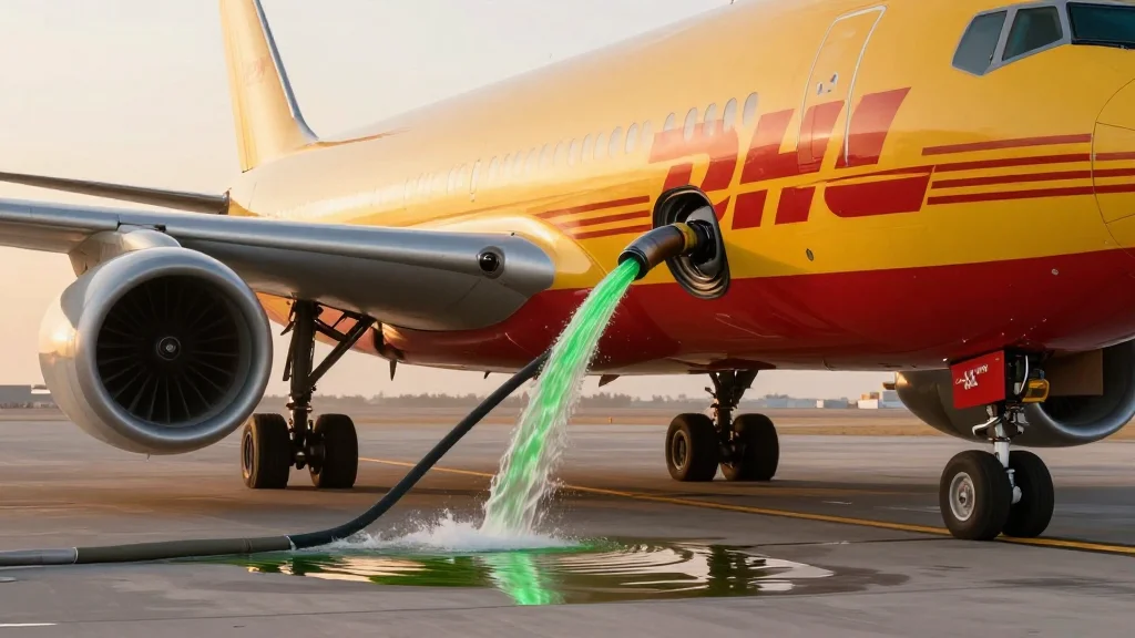 DHL Express Secures 250,000 Tons of SAF in 10‑Year Deal with Dubai’s SAF One