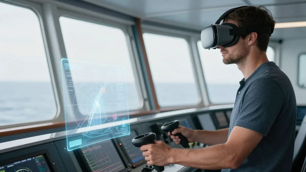 Research Partnership to Quantify Efficacy Maritime Training Immersive Tech