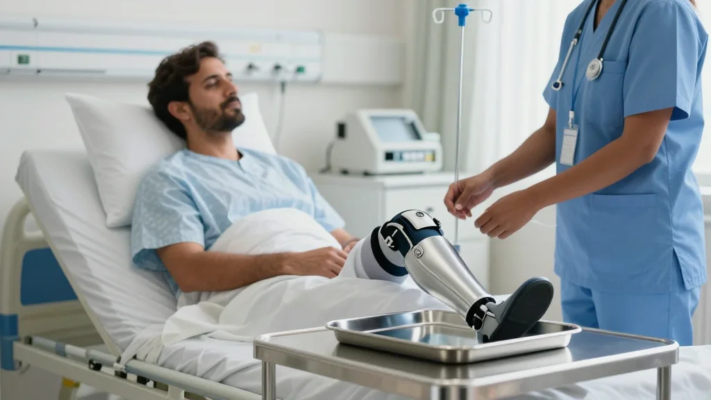 India Discharges Knee Replacements in Days, Not Months