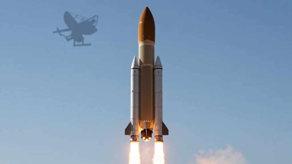 Falcon Heavy Returns to Flight with ViaSat-3 Mission