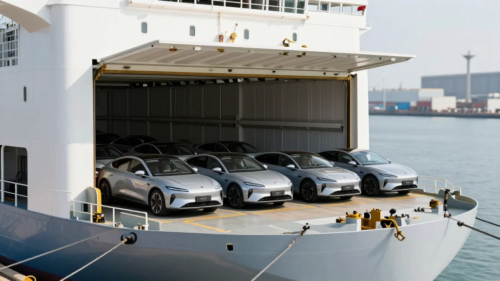 China's EV Exports Outpace Gasoline for First Time