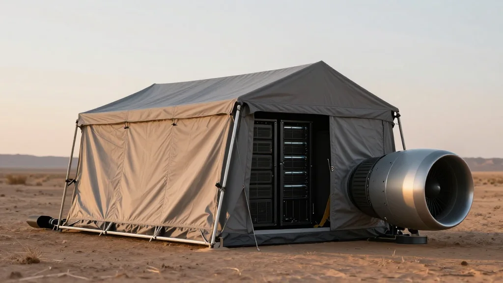 Meta Erects Mad‑Max‑style Tented AI Farms Powered by Jet Engines