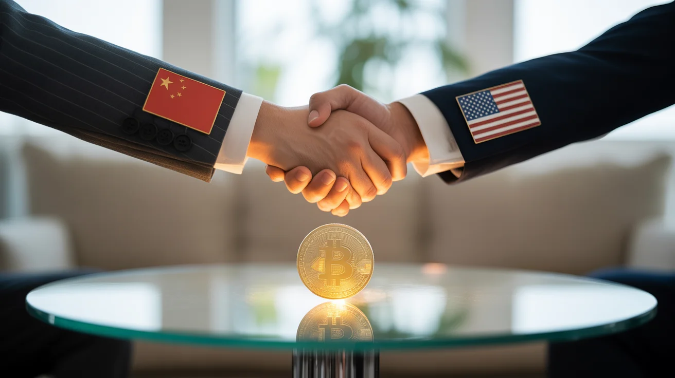 CZ Meets Michael Saylor at Binance Blockchain Week