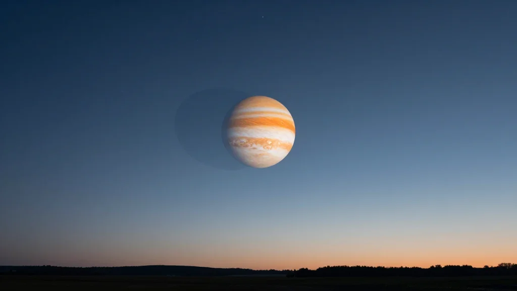 The Sky Today on Friday, April 10: Ganymede Shadow Crossing