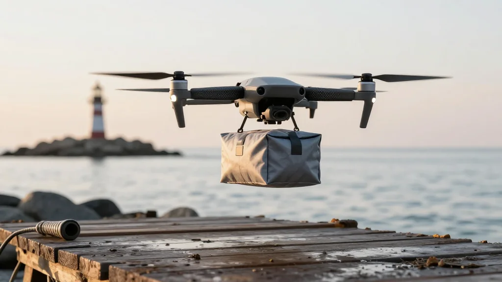South Korea Pilots Drone Deliveries to Remote Islands