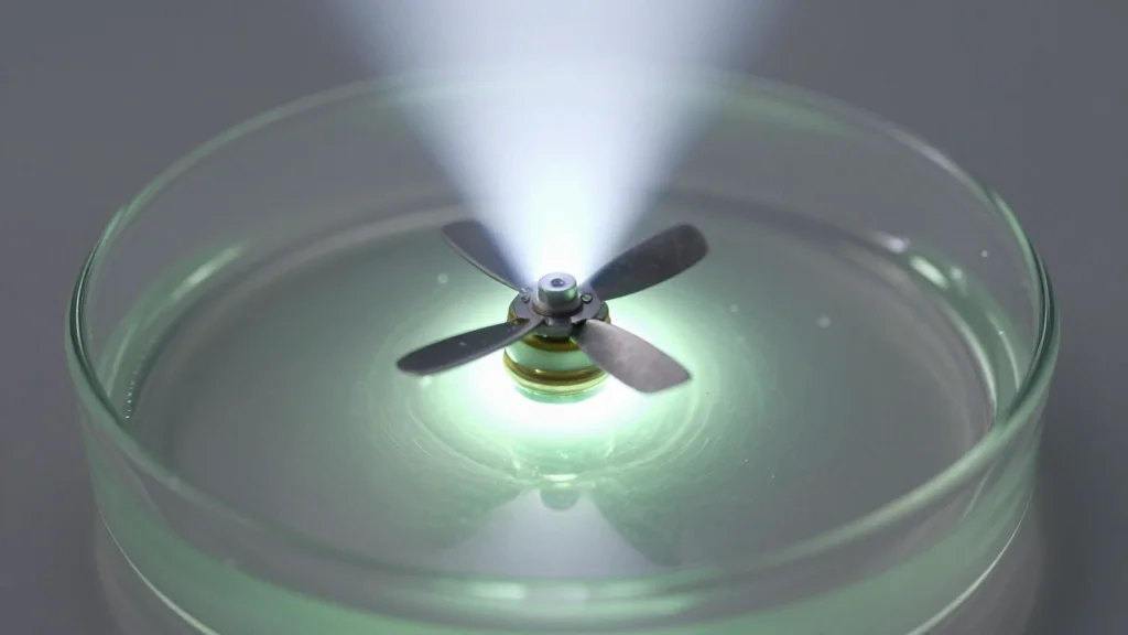 Light‑powered Micromotors Capture Uranium From Water