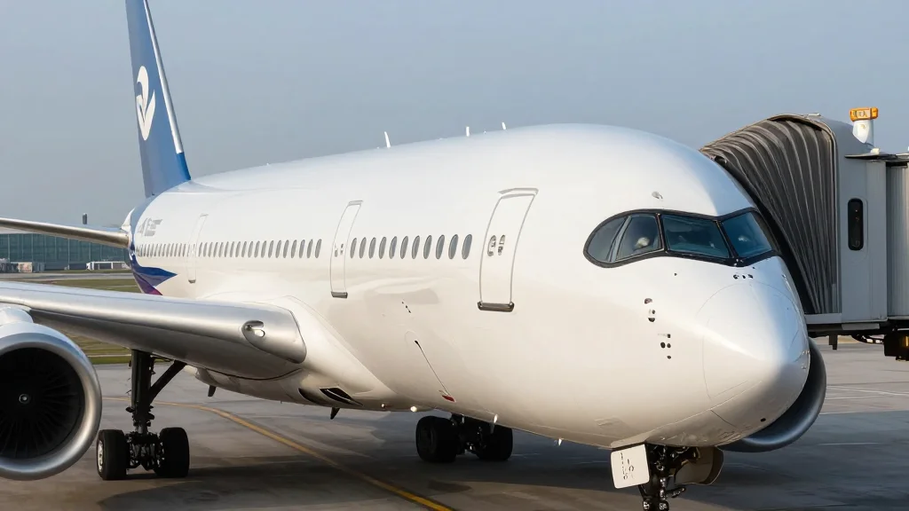 China Airlines Airbus A350-1000 Grounded After Jetbridge Tears Cabin Door Off Its Hinges