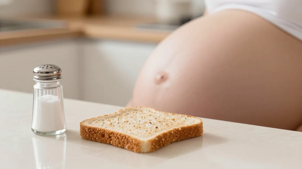 Pregnancy Cravings Signal Need for More Sodium
