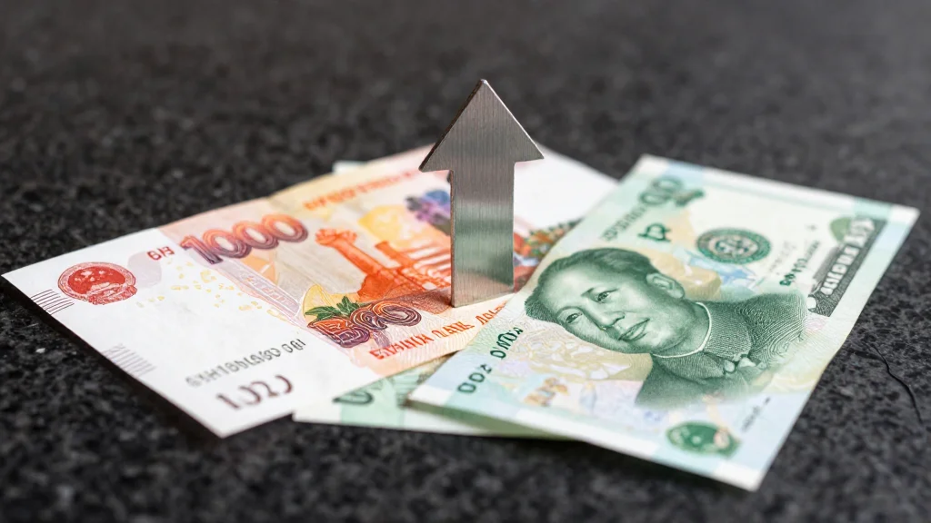 Russian MOEX Slides to 2,682 Points as Yuan Weakens to $0.15