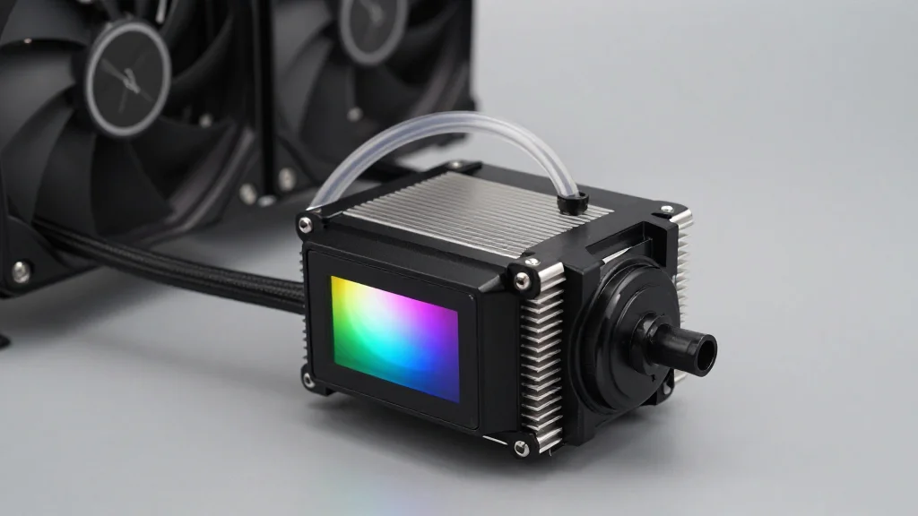 DeepCool LT360 VISION ARGB Adds Hinged Display to 360mm AIO Cooler