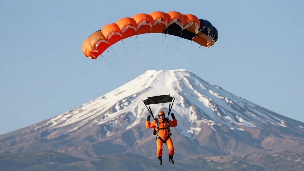 Thai Skydiver Sets Record Landing on Ojos Del Salado at 5,442 M
