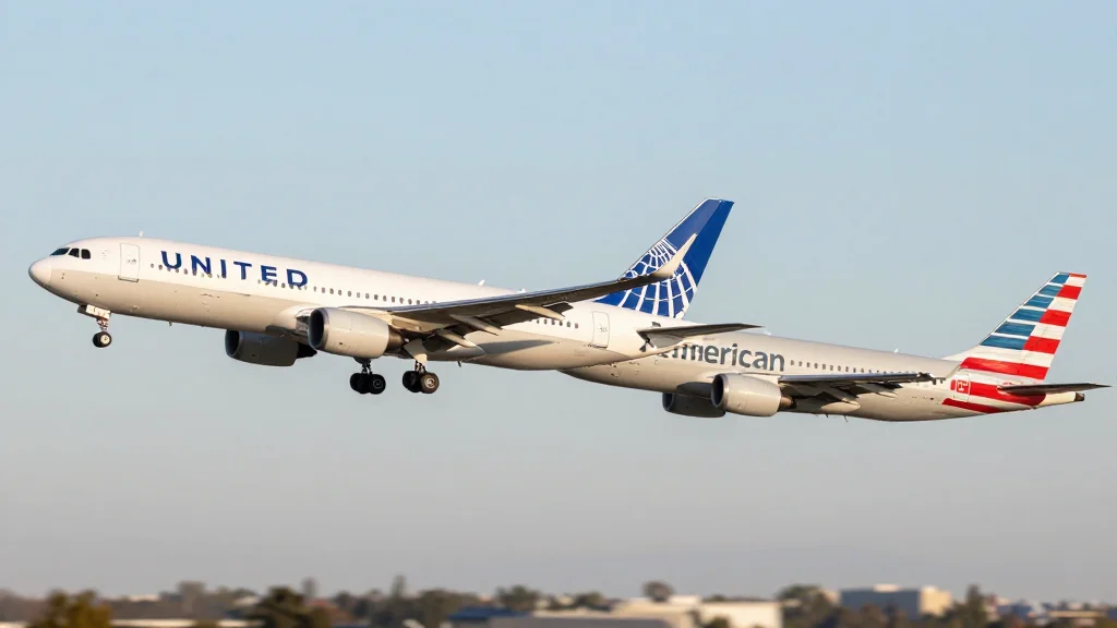 United and American Airlines Weigh Merger as Antitrust Scrutiny Intensifies