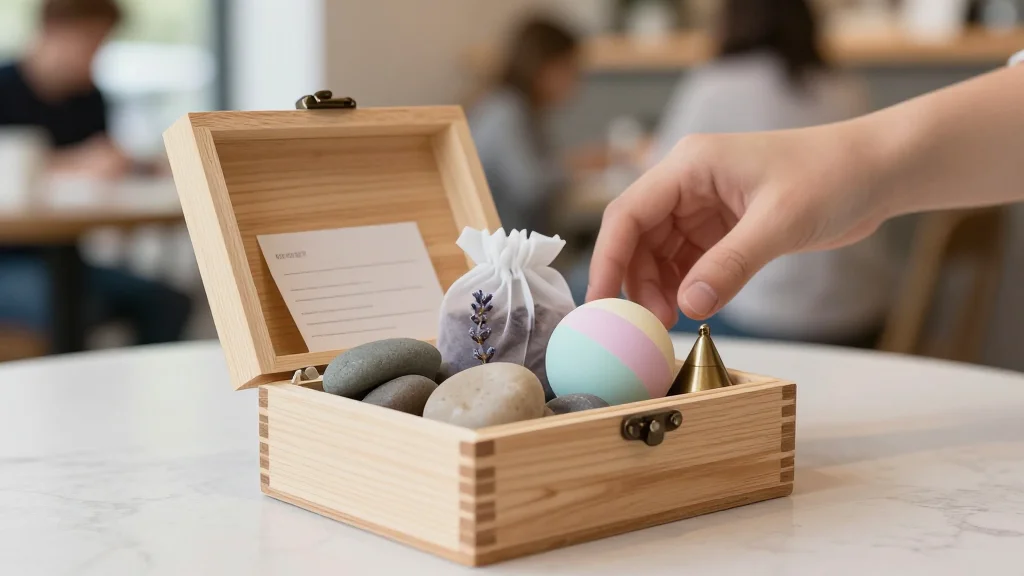 Teenagers Turn to Mini 'Comfort Boxes' To Tame Anxiety in Public Spaces