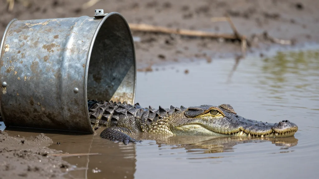 Tin Mining and Palm Oil Drive Crocodile Attacks on Indonesia’s Bangka Island