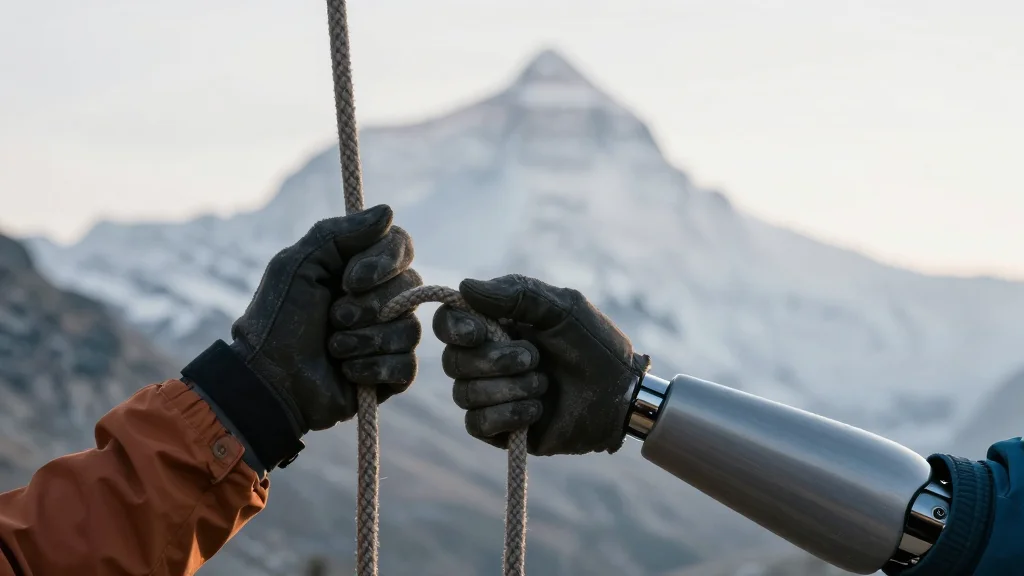 Double‑Amputee Rustam Nabiev Scales Everest Using Only His Hands