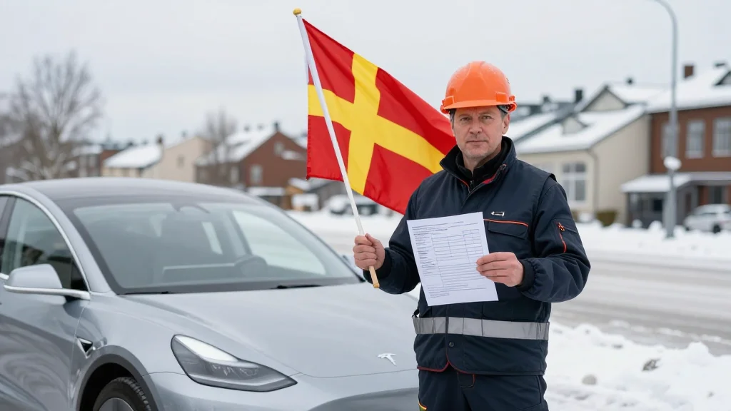 Union Mistake Strips Swedish Tesla Strikers of Benefits