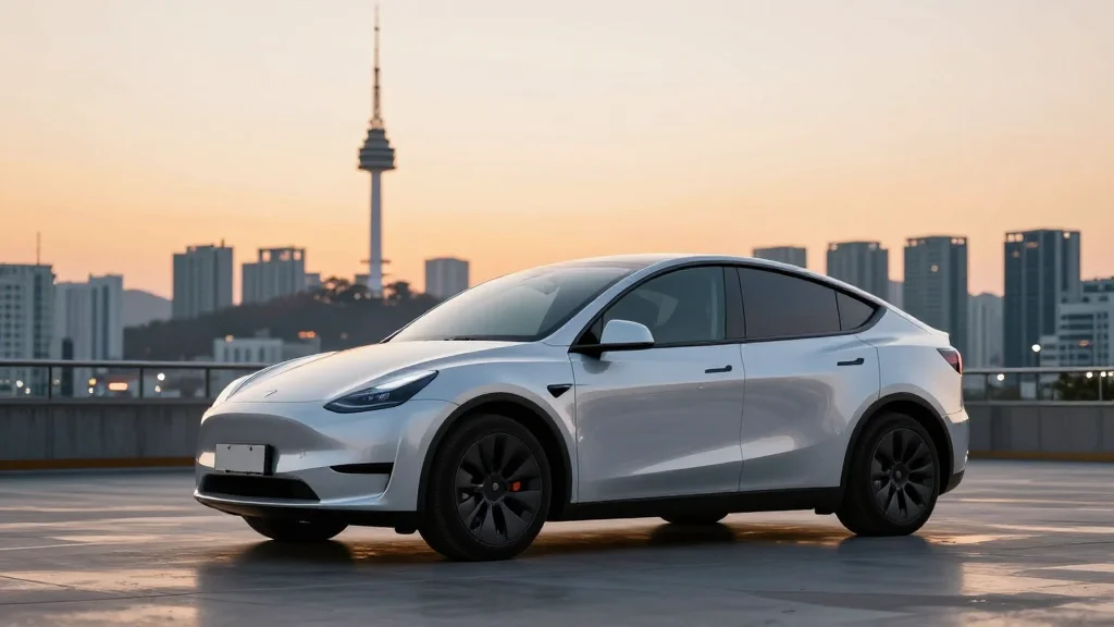 Tesla Model Y Smashes Korean Import Sales Record