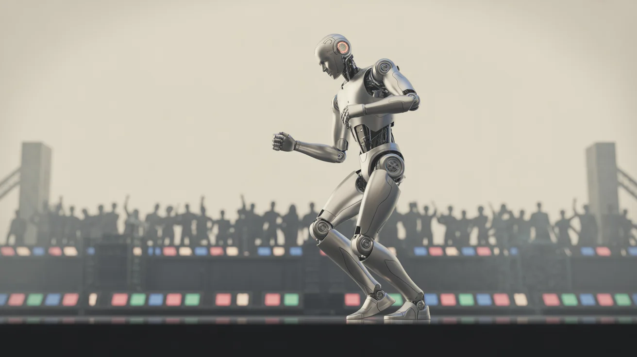 Humanoid Robot Dazzles IIT Techfest, Fans Dub ‘Chitti Dakait’