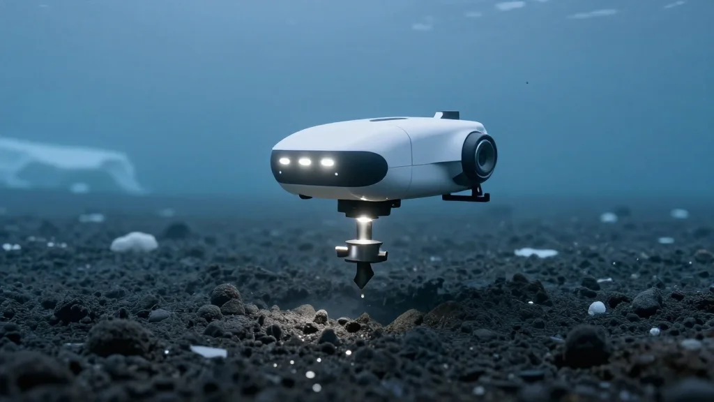 Scientists Drill Beneath Arctic Seafloor to Predict Future