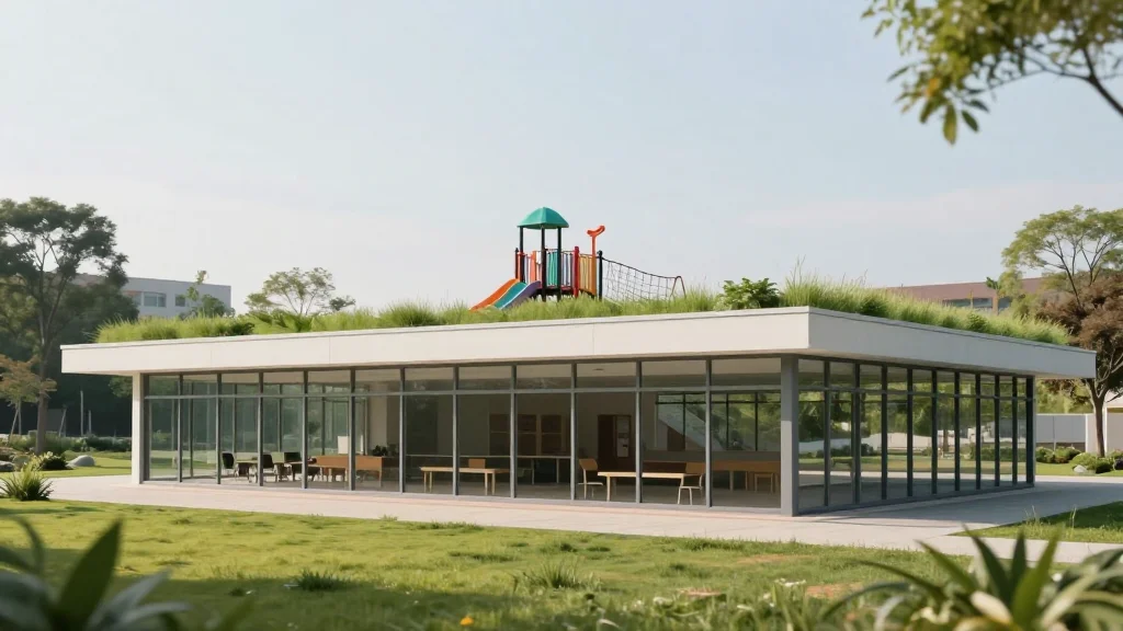 Extension of a Primary School - New School Pavilion and Multipurpose Hall / Bakyta Architekti